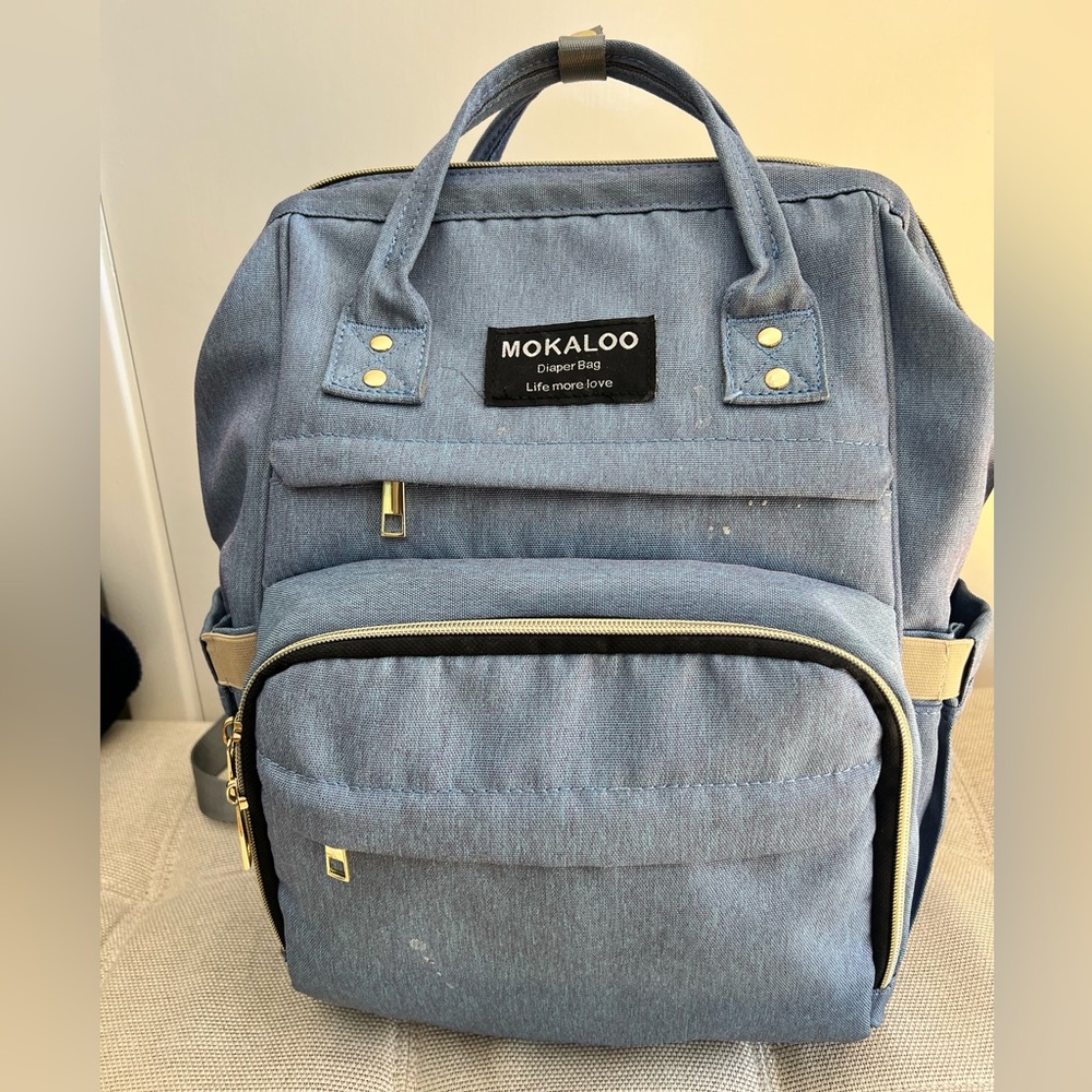 Mokaloo brand diaper bag